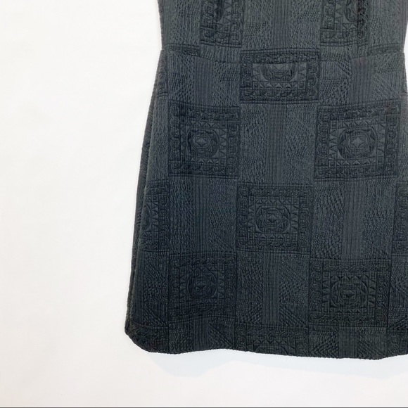 Madewell Textured Afternoon Jacquard Flared Dress - Picture 7 of 12